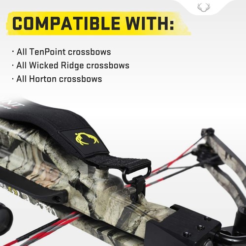 TenPoint Neoprene Sling - Adjustable 1.25” Shoulder Strap with Thumb Loop - C... - Afbeelding 4 van 5