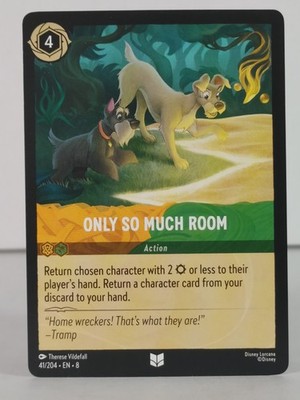 Only So Much Room - LORCANA - Reign of Jafar - 41/204 - singles