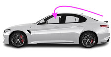 Fits: 2017-2024 Alfa Romeo, Chrysler Giulia Sedan Driver Front Left Door Glass