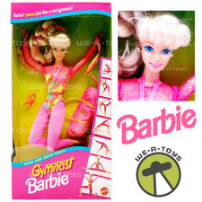 Gymnast Barbie Doll Bend and Move Body 1993 Mattel 12127