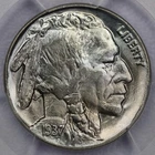 1937 5c Buffalo Nickel - PCGS MS 64