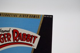 Who Framed Roger Rabbit NES Instruction Manual NES-WL-USA LJN 1989 Original