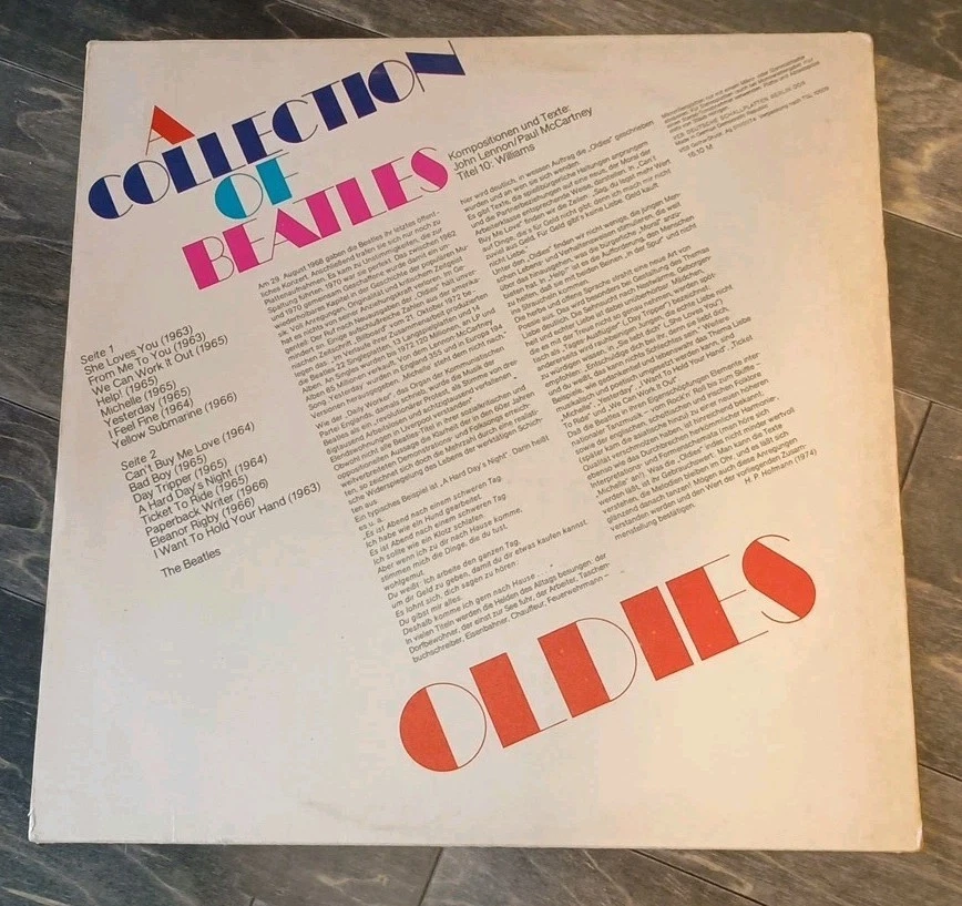 The Beatles - ACollection Of Beatles - DDR - Amiga - LP  -  VG/VG - Bild 2 von 4