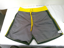 Vtg Ocean Pacific OP Board Shorts, Swim Trunks, "Satin" Look