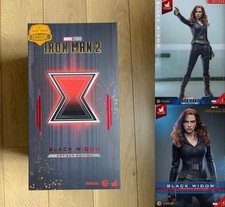 Hot Toys MMS757AE Black Widow Artisan 1/6 Iron Man 2 New Rare Japan