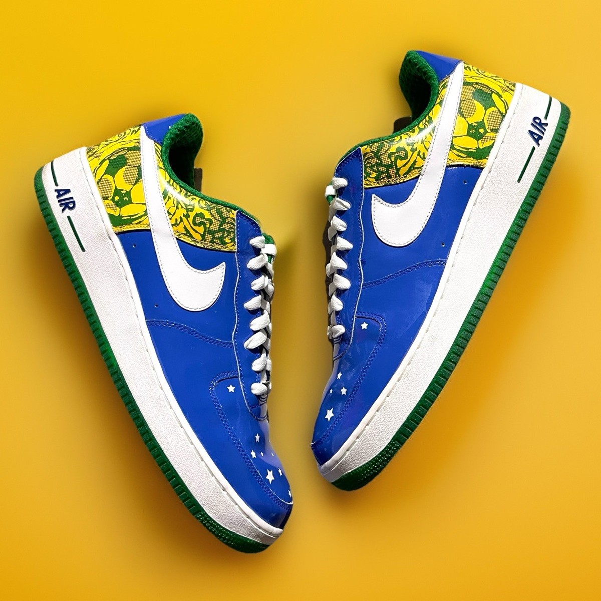 Nike Air Force 1 Low Ronaldinho Sneaker 313983-411 Men's 12.5 | eBay