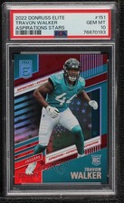2022 Donruss Elite Rookies Aspirations Stars Travon Walker PSA 10 GEM MT g6p