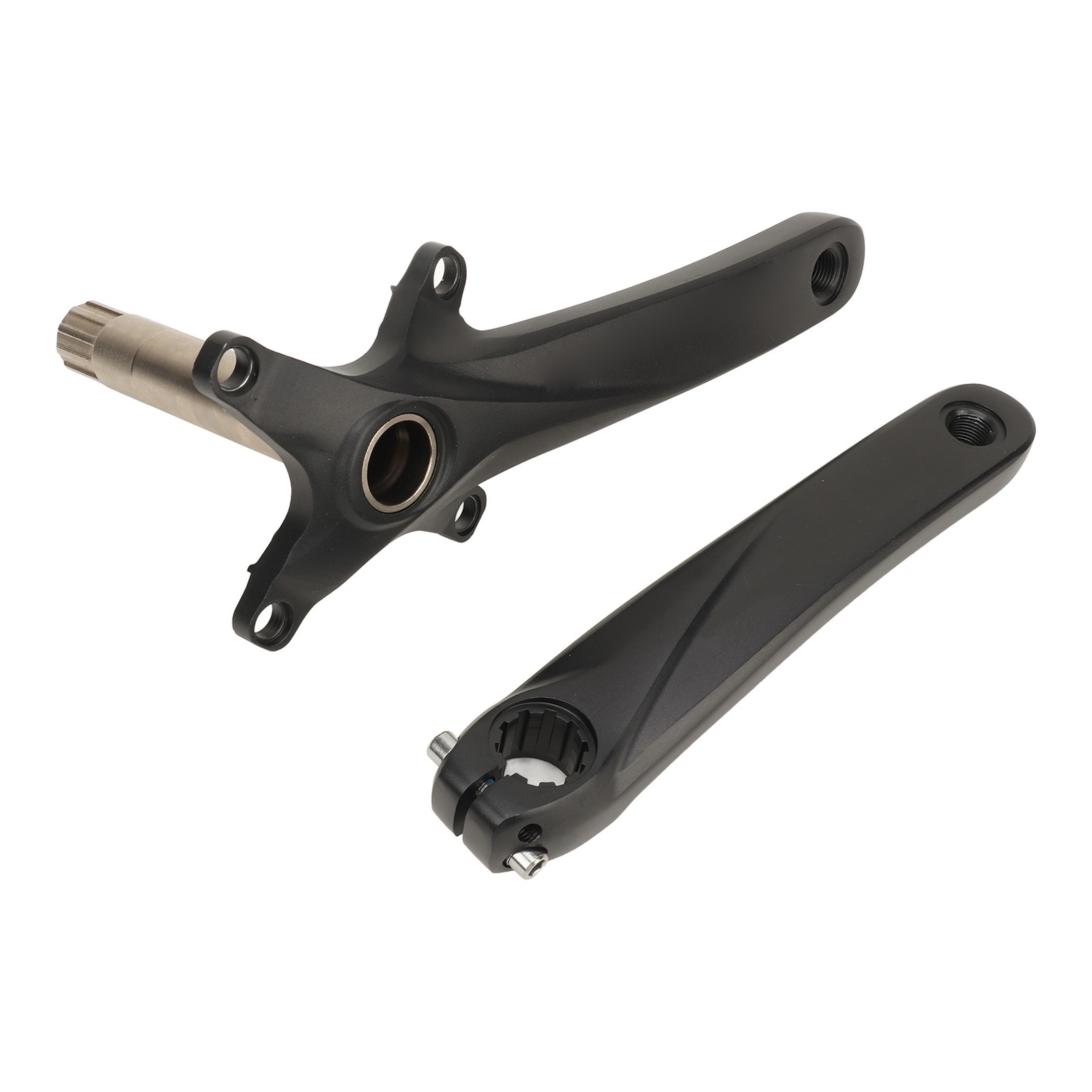 Mountain Bike Crankset Hollow Integrated Aluminum Alloy Lightweight Bike Crank