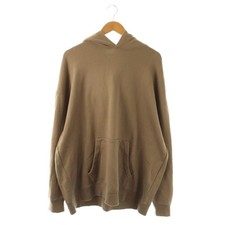Always Out Of Stock Beige Cotton XL Pullover Sweatshirt with Hood, Used B Grade
