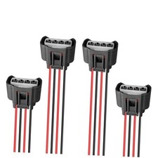 Pack of 4 Ignition Coil Connector, Compatible with T0y0ta Camry Corolla, Scion