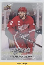 2016-17 Upper Deck MVP High Series Silver Script Henrik Zetterberg #213 READ o1h