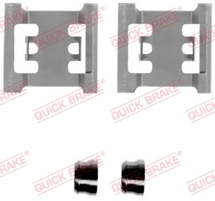 Quick Brake ZubehöRsatz Scheibenbremsbelag FüR Ford Transit Kasten E_ _ 2.5-image