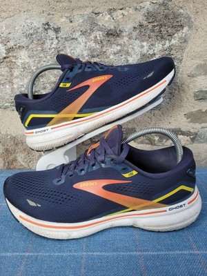 Brooks Ghost 15 Herren-Turnschuhe Laufschuhe blau weiß   UK-Größe 8 Medium (D)