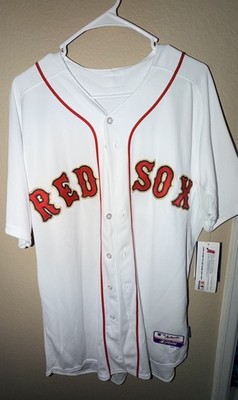 Authentic David Ortiz Boston Red Sox 2014 Ring Ceremony GOLD Cool Base Jersey 44