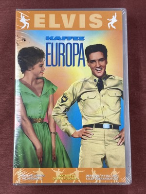 VHS Elvis Presley Kaffee Europa (1998 Paramount) VHS Video Neu OVP