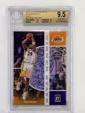 2019-20 Panini Donruss Optic Winner Stays Kobe Bryant #12 Holo Prizm BGS 9.5 Gem