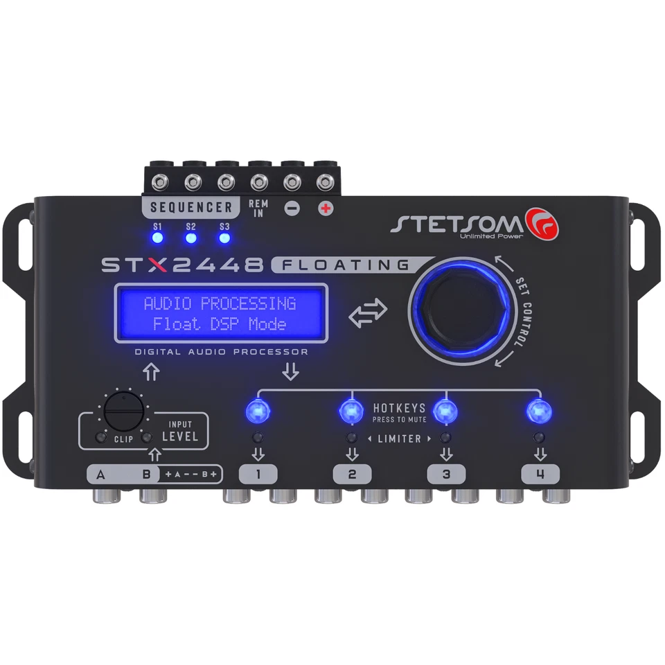 Stetsom STX 2448 Floating - DSP, Car Audio Processor, RCA & High Input - Image 2 of 4
