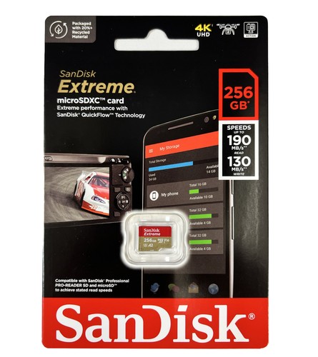 32GB 64GB 128GB 256GB 400GB 512GB 1TB SanDisk Ultra Extreme Pro Micro SD Card - Picture 67 of 76