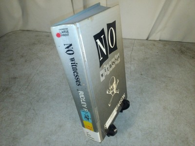 RIDLEY PEARSON - NO WITNESSES - LARGE PRINT