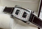 Dual Time LACHER Unisex Watch Stainless Steel 2 Movements Japan Dual Watch