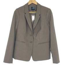 NWT The Limited Collection brown blazer jacket wms sz 10