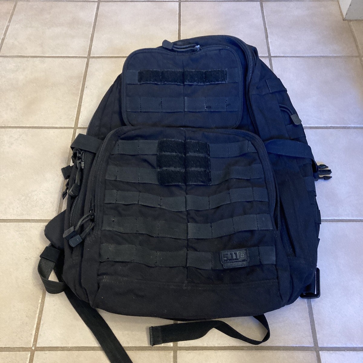 Tactical Backpack Rush 24 Black 58601 Laptop Work School