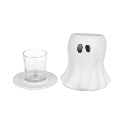 Yankee Candle Halloween Votivkerzen Glas | Glowing Ghost Small Votive Holder