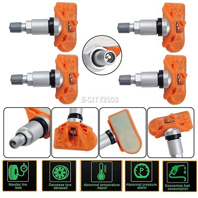 4x TPMS For Audi RSQ8 RS Q8 Q7 SQ7 E-Tron TTRS RS7 Stem Set 433mhz 5Q0907275F