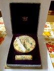Vintage Vogue Compact & Lipstick Holder Set