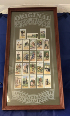 the london cigarette card company Vintage Original London Cigarette Card Framing Company 1939 Issue - FREE  POSTAGE