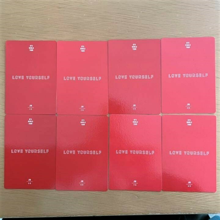 BTS Love Yourself World LY Tour Official Mini Photo Card PC