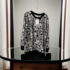 LulaRoe Hannah Sweatshirt Floral Large Medium  2XL NWT