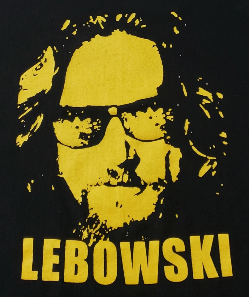 Camiseta Promocional Película The Big Lebowski Años 2000 De Colección Talla Grande The Dude Y2K RARA Foto 3 de 4