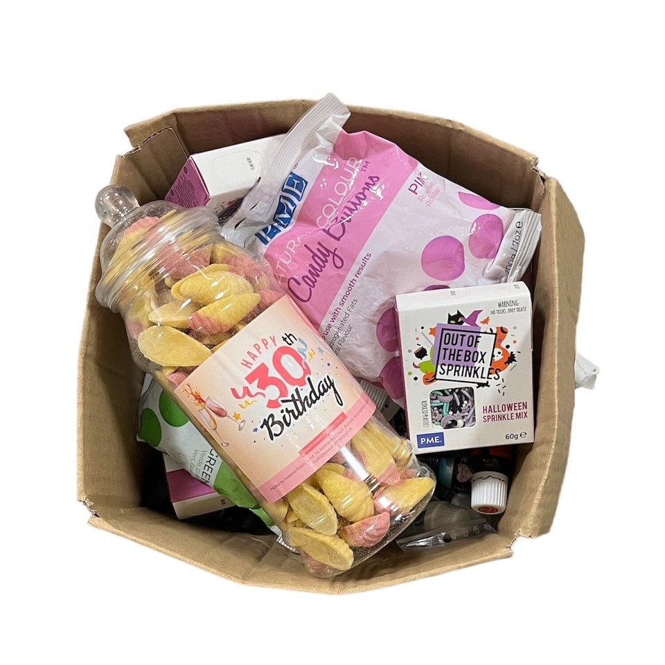 Cake Sprinkles Toppings Decorations Job Lot Mixed Box See Description