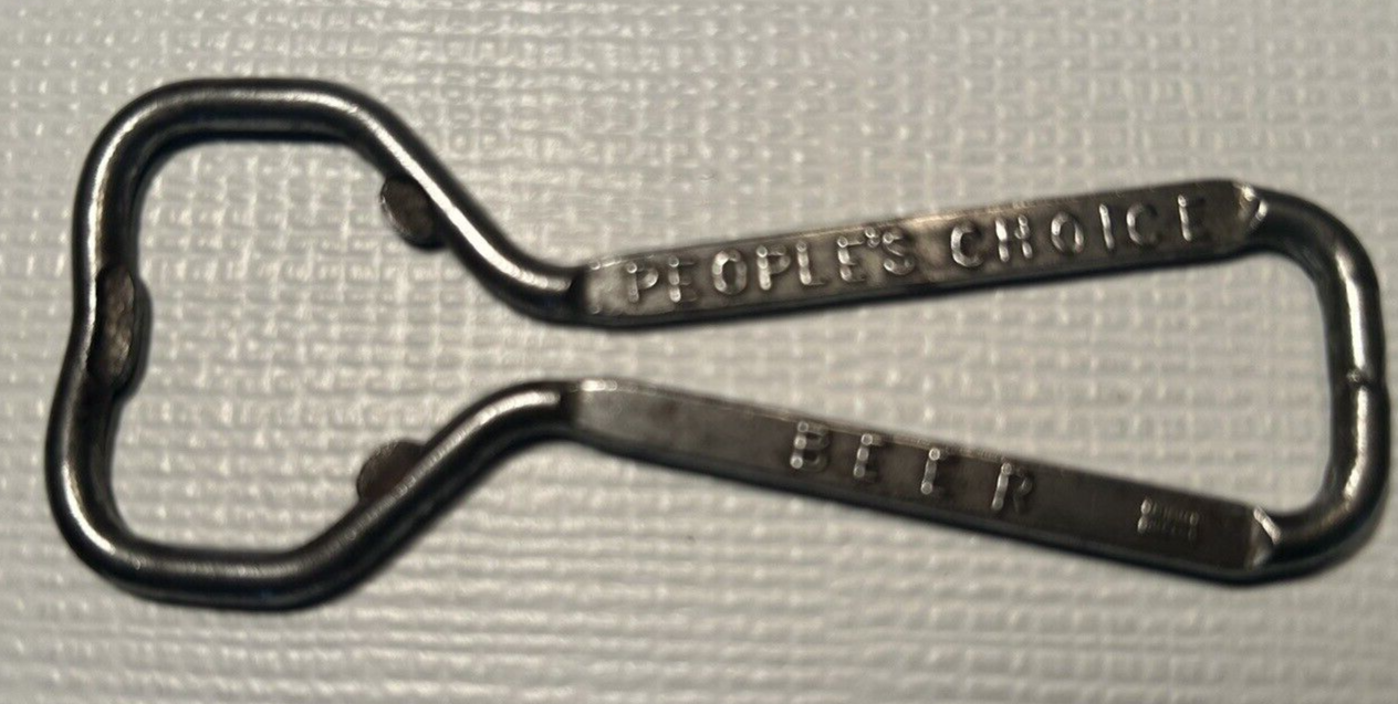 Vintage Opener: People’s Brewing Co. Duluth, Minn. - People's Choice Beer