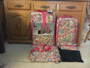 paisley luggage sets