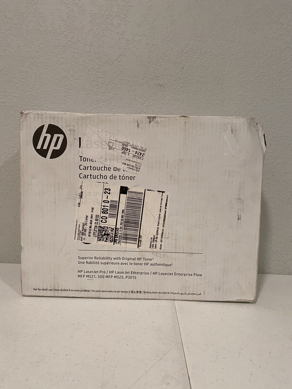 HP 55JC CE255JC Black High Yield Toner Cartridge LaserJet Genuine Sealed 191628519293 | eBay