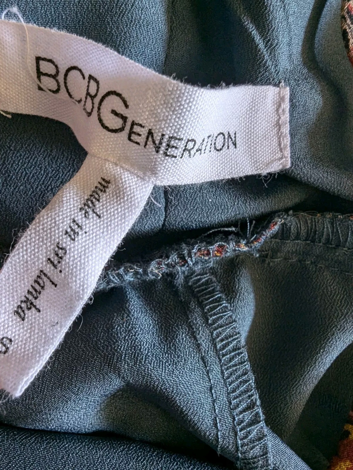 BCBGeneration Patchwork Print Sleeveless Maxi Dre… - image 12