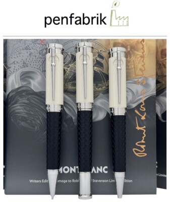 MONTBLANC - Writers Edition 2023 - R L Stevenson - SET (FP/BP/MP)  129525 - New