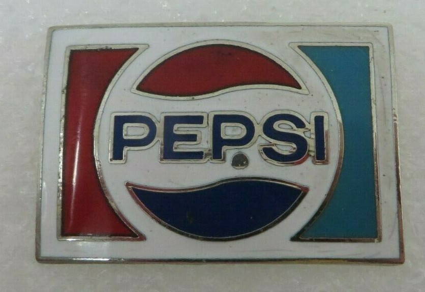 Vintage PEPSI LOGO Pin Lapel Hat Logo Advertisement Pinback PEPSI