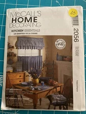 Home Dec Kitchen Essentials Pattern McCall's #2056