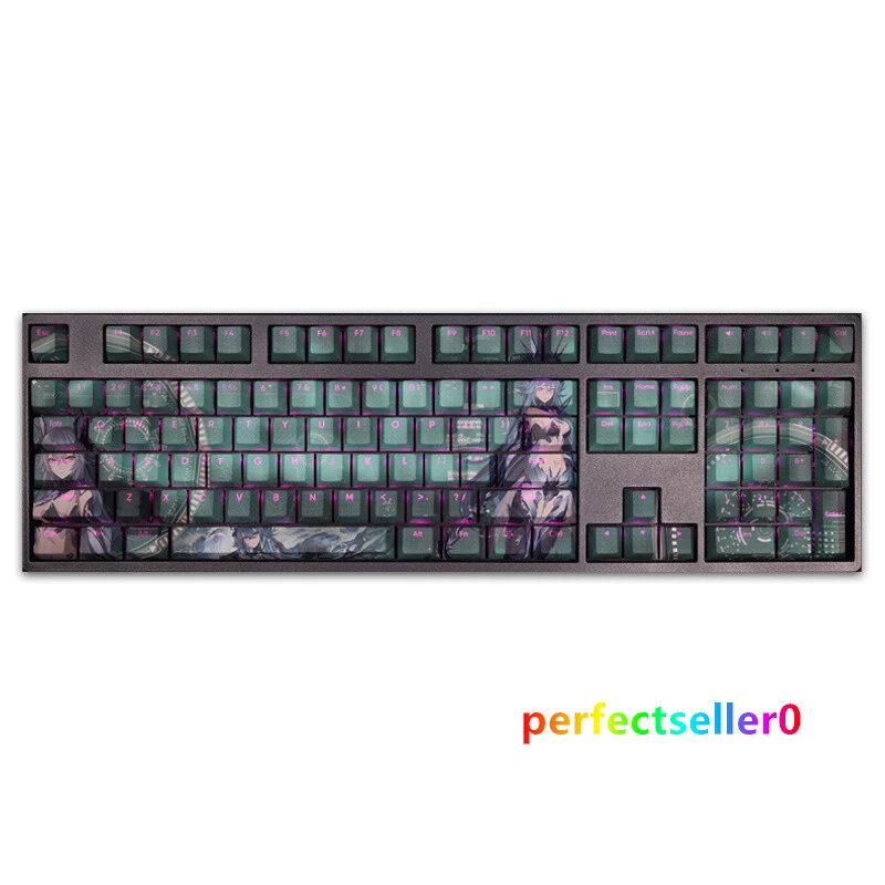 lamia GRAY RAVEN:PUNISHING Keycap PBT Sublimation Cherry MX 108 Keys For Keypads - Image 2 of 4