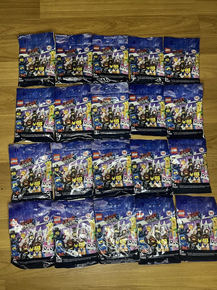 Lego 71023 Película 2 Juego Completo de 20 Minifiguras Edición Limitada Retirado Precintado Foto 2 de 4