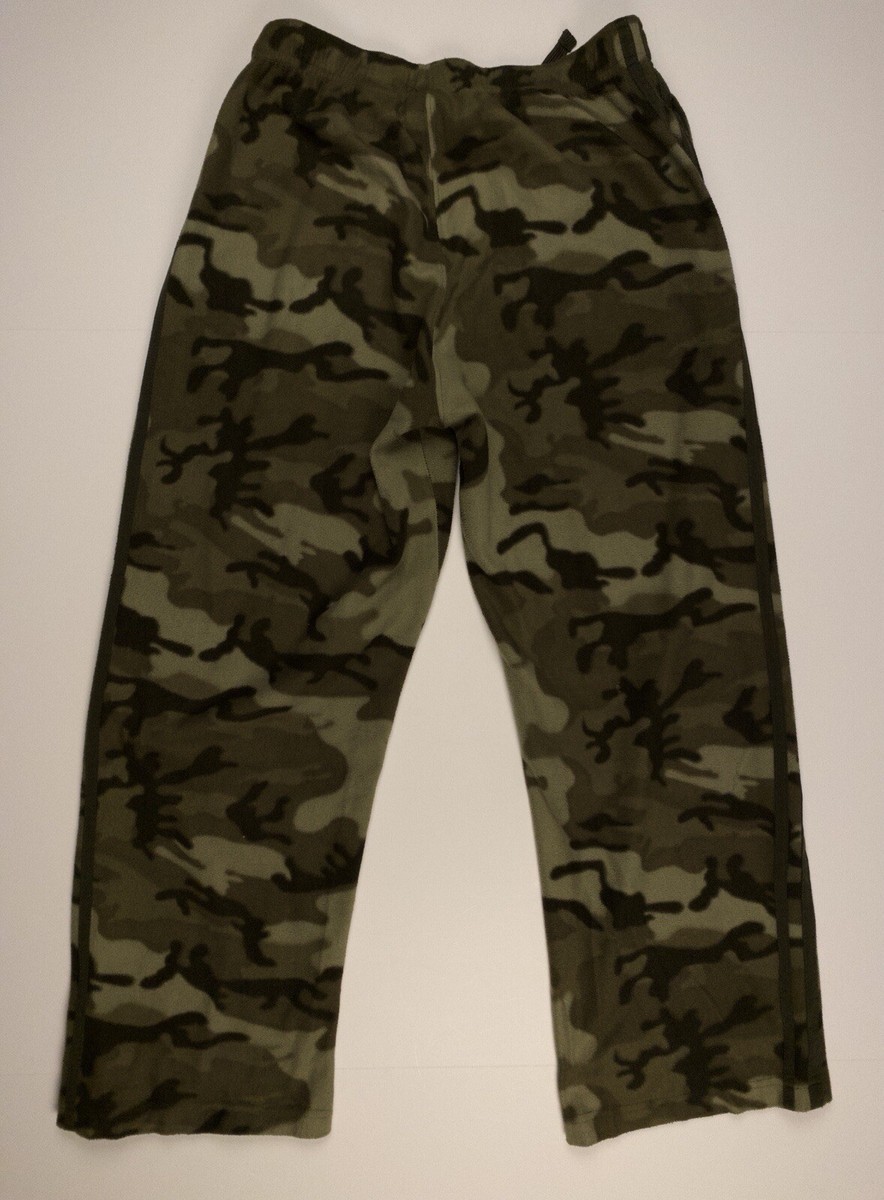 Starter Boys Camouflage Fleece Pants Elastic Waist Size XL
