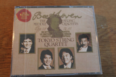 Beethoven - mittleren Streichquartette [3 CD Box] NEU RCA Tokyo String Quartet