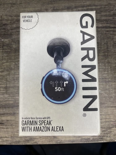 Garmin Speak 010-01862-01 GPS with Amazon Alexa Open Box