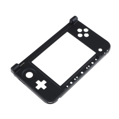Nintendo 3DS XL Zawias zamienny Część Czarny Dół Środkowa powłoka / Obudowa USA ML - Zdjęcie 1 z 6