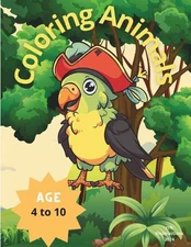 Coloring Animals: coloring book by Roberto C. Bezerra Paperback Book