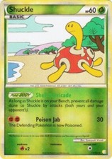 Shuckle - 11/123 - Holo Rare x1 - Heavily Played - HeartGold SoulSilver on eBay