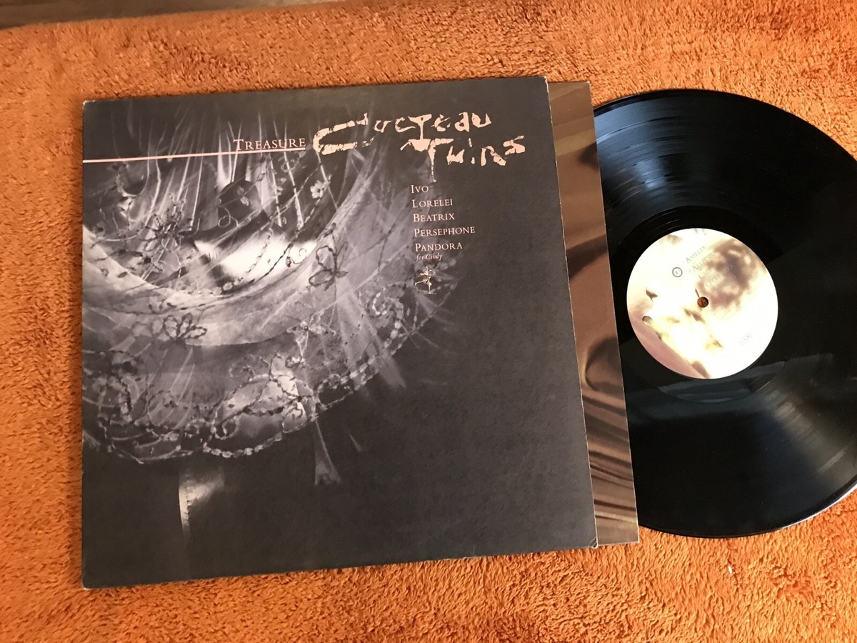Cocteau Twins Treasure LP 4AD 1st press 1984 orig w/art inner